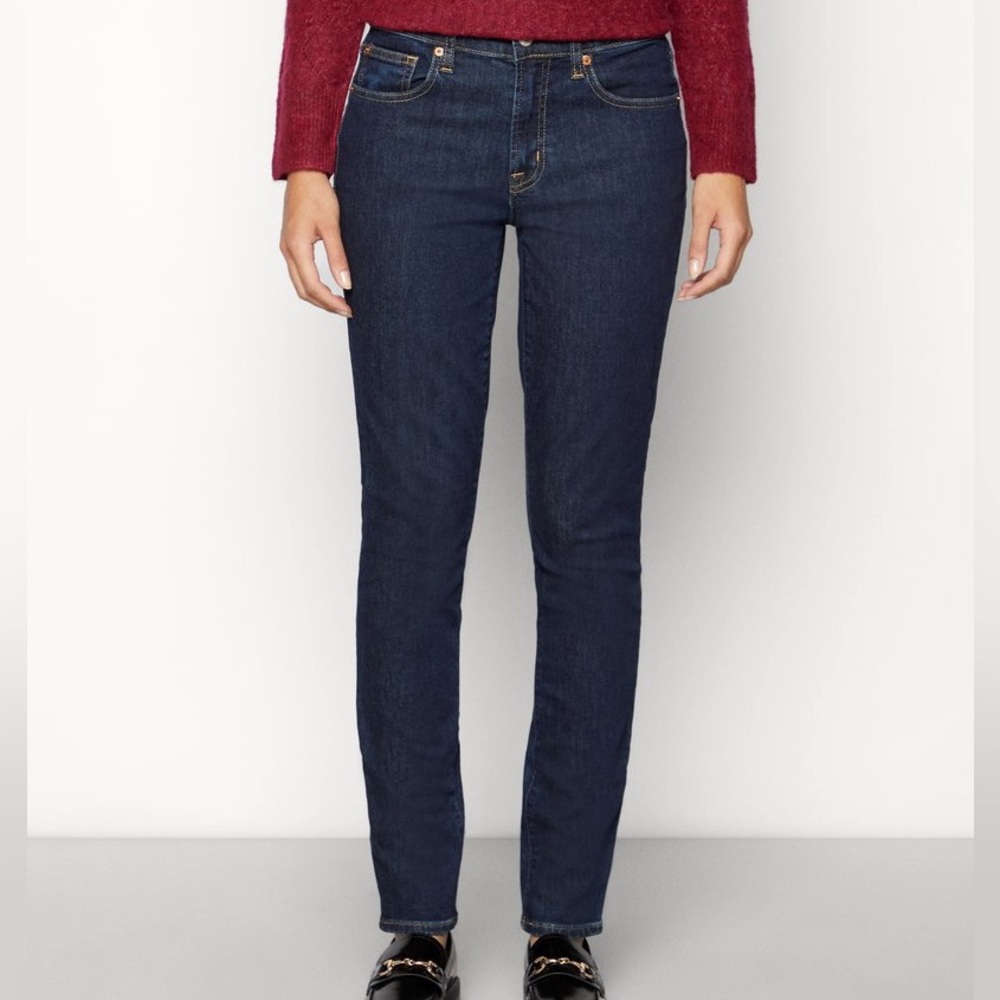 GAP Women's 1969 Premium Skinny Jeans Classic 5 pocket  Deep Blue 4/27A like new